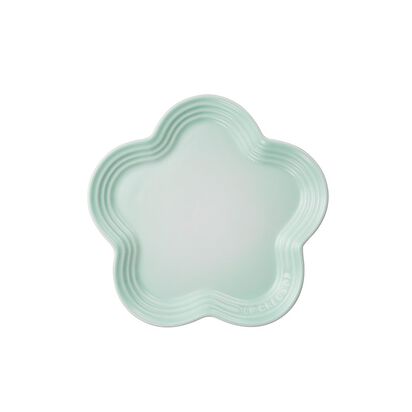 Flower Plate 19cm Ice Green image number 3
