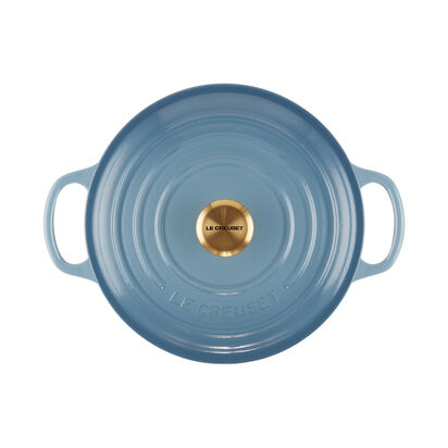 Round Casserole 20cm Chambray (Gold Knob) image number 3