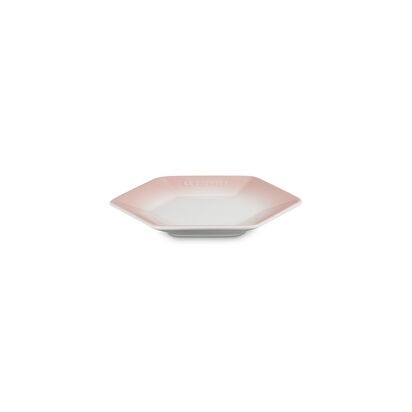 Hexagon Plate 21cm Powder Pink image number 2