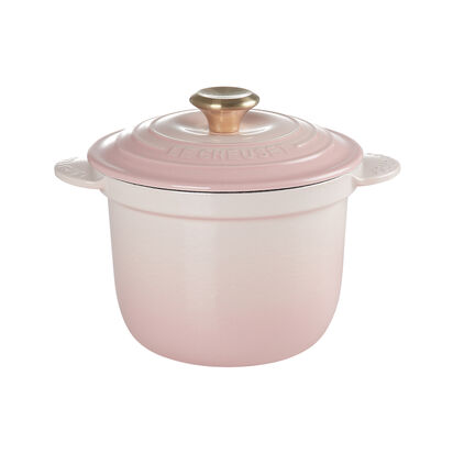 Cocotte Every 18 鑄鐵鍋 Shell Pink (淺金色鍋蓋頭) image number 0