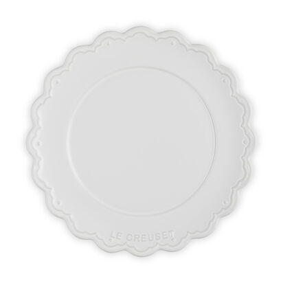 Eternity Lace Plate 27cm White image number 2