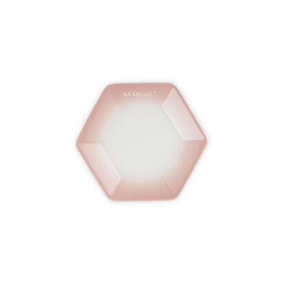 Hexagon Plate 21cm Powder Pink image number 0