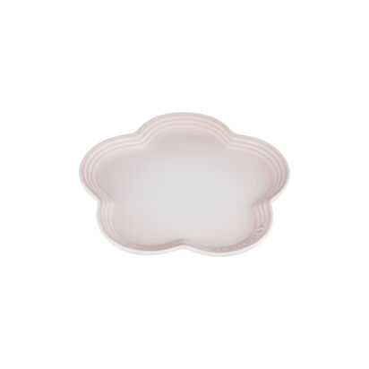 Flower Plate 23cm Shell Pink image number 0