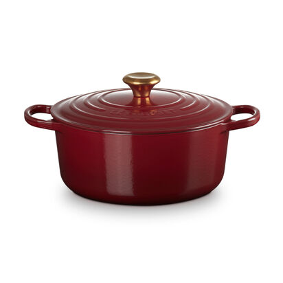 Round Casserole 26cm Rhone (Gold Knob)