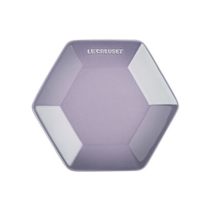 Hexagon Plate 21cm Bluebell Purple image number 0