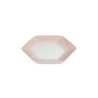 Hexagon Plate 26cm Powder Pink image number 1