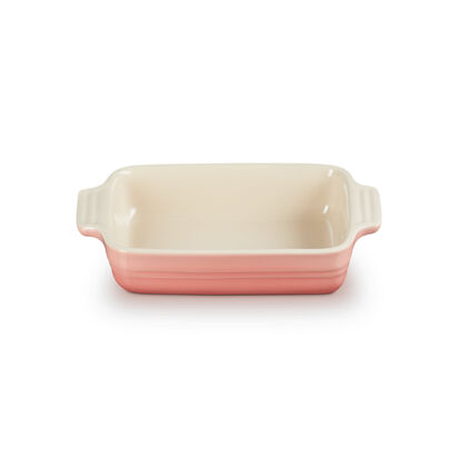 Rectangular Dish 18cm Salmon Pink image number 1