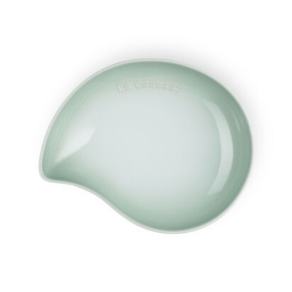 Sphere 葉子陶瓷盤 20厘米 Water Green