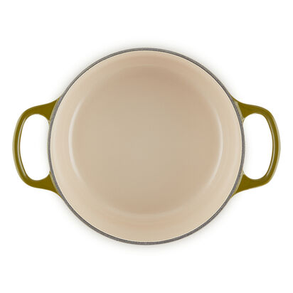 Round Casserole 24cm Olive (Gold Knob) image number 4