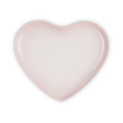 Sphere Heart Plate 23cm Shell Pink image number 3