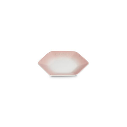 Hexagon Plate 16cm Powder Pink image number 1
