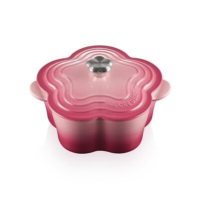 Flower Shaped Casserole 20cm Berry (Flower Knob)