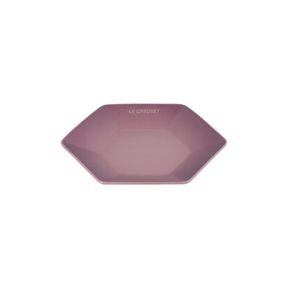 Hexagon Plate 26cm Mauve Pink image number 1