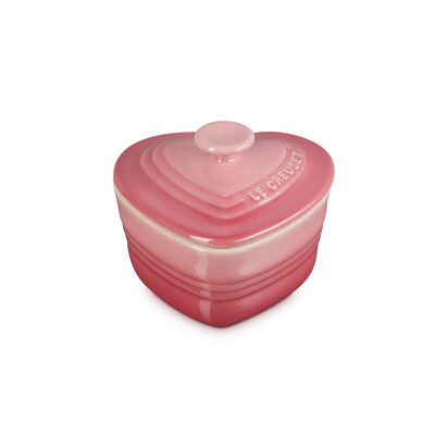 Heart Ramekin with Lid Rose Quartz