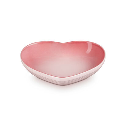 Medium Heart Dish 21cm Pale Rose image number 0