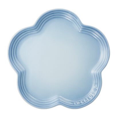 Flower Plate 23cm Coastal Blue image number 1