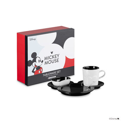 Mickey Mouse Tableware Set Black Onyx image number 0