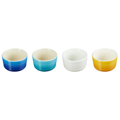 Set of 4 Mini Round Ramekin 100ml