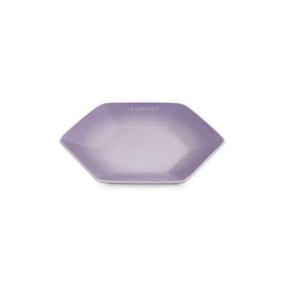 陶瓷六角形碟 26厘米 Bluebell Purple image number 1