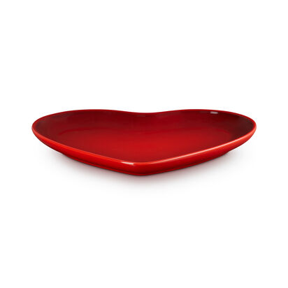 Sphere Heart Plate 23cm Cerise image number 1