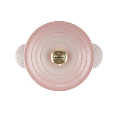 Cocotte Every 20 Casserole Shell Pink (Light Gold Knob) image number 33