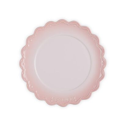 Eternity Lace Plate 27cm Shell Pink image number 1