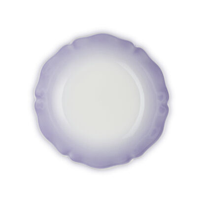 Elegant Frill Dish 20cm Powder Purple image number 0