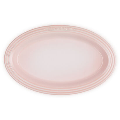 Oval Plate 25cm Shell Pink image number 2