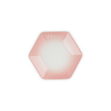 Hexagon Plate 16cm Powder Pink