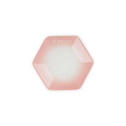 Hexagon Plate 21cm Powder Pink image number 0