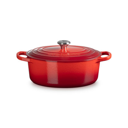 Oval Casserole 25cm Cherry Red