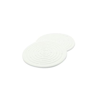 Set of 2 Mini Hotpad White image number 0