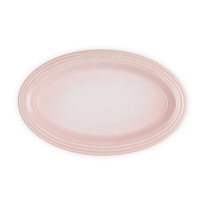 Oval Plate 25cm Shell Pink image number 2