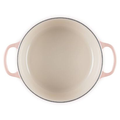 Round Casserole 24cm Pêche (Light Gold Knob) image number 4