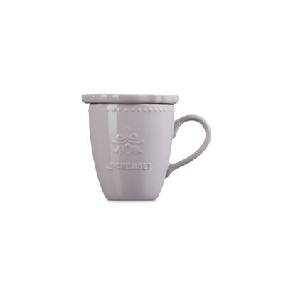 Eternity Lace Mug with Lid 330ml Shallot image number 0