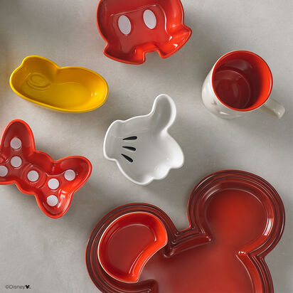 Mickey Mouse 陶瓷餐具套裝 Cerise image number 6