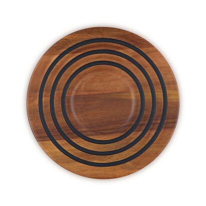 Acacia Wood Magnetic Trivet image number 0