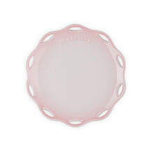 Fleur Lace 陶瓷圓形碟 19厘米 Shell Pink