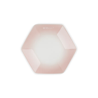 Hexagon Plate 26cm Powder Pink image number 0
