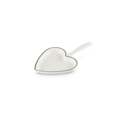 Heart Skillet 16cm White