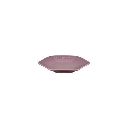 Hexagon Plate 16cm Mauve Pink image number 2