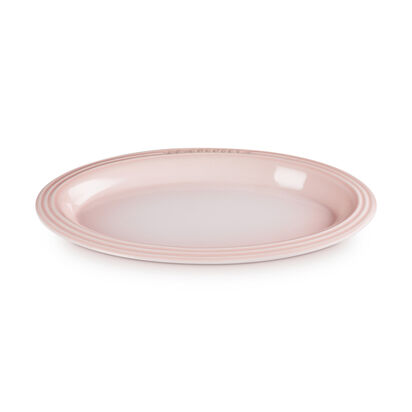 Oval Plate 25cm Shell Pink image number 1