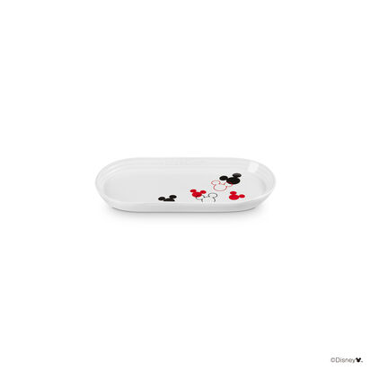 Mickey Mouse Oblong Plate 25cm White image number 2