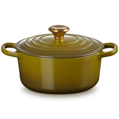 Round Casserole 28cm Olive (Gold Knob) image number 0