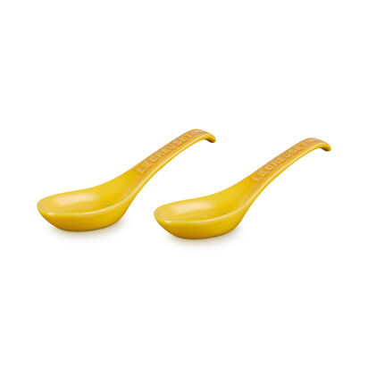 Set of 2 Chinese Spoon 14cm Nectar image number 0