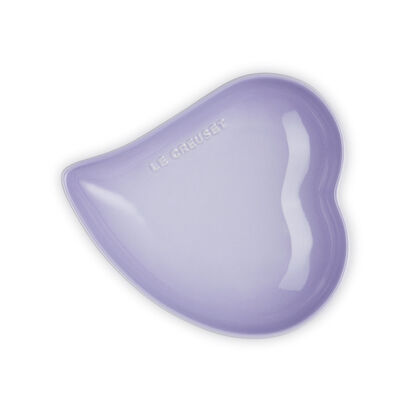 Sphere Heart Petal Dish 20cm Pastel Purple