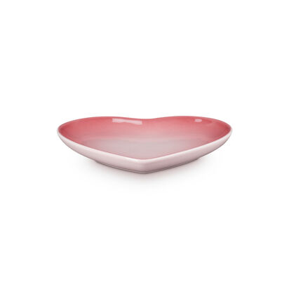 Sphere Heart Plate 17cm Pale Rose image number 2