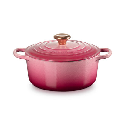 Round Casserole 24cm Berry (Copper Knob)