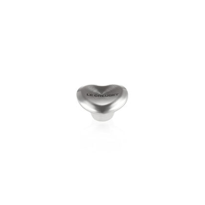 Blister Silver Metal Heart Knob 45mm image number 0
