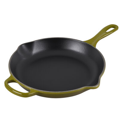 Round Skillet with Iron Handle 26cm Olive